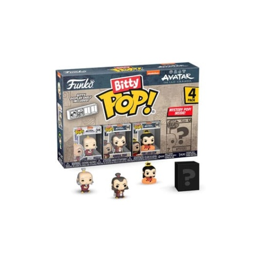 Avatar La Leyenda de Aang Pack de 4 Figuras Bitty POP! Vinyl Iroh 2