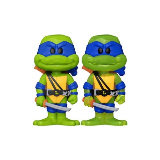 Tortugas Ninja Vinyl SODA Figuras Leo w/ CH(M) 11 cm Surtido (6)