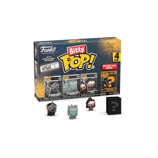 El Señor de los Anillos Pack de 4 Figuras Bitty POP! Vinyl Witch King 2