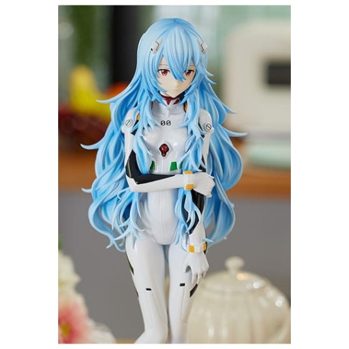 Rebuild of Evangelion Estatua PVC Pop Up Parade XL Rei Ayanami: Long Hair Ver. 38 cm