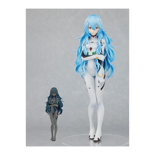 Rebuild of Evangelion Estatua PVC Pop Up Parade XL Rei Ayanami: Long Hair Ver. 38 cm