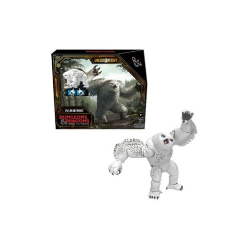 Dungeons & Dragons: Honor Entre Ladrones Figura Golden Archive Doric/Oso lechuza 15 cm