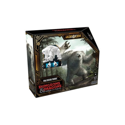 Dungeons & Dragons: Honor Entre Ladrones Figura Golden Archive Doric/Oso lechuza 15 cm