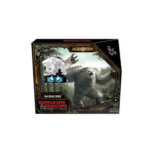 Dungeons & Dragons: Honor Entre Ladrones Figura Golden Archive Doric/Oso lechuza 15 cm