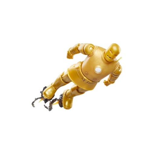 Iron Man Marvel Legends Figura Iron Man (Model 01-Gold) 15 cm