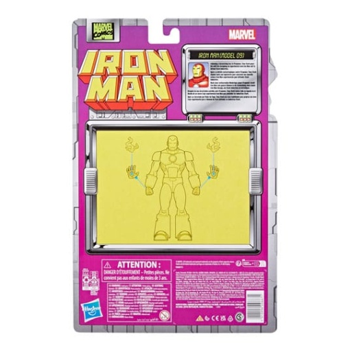 Iron Man Marvel Legends Figura Iron Man (Model 09) 15 cm