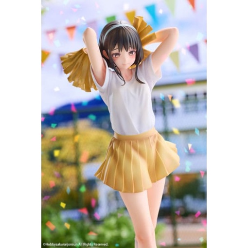 Original Illustration Estatua PVC 1/6 Cheerleader Misaki Illustrated by Jonsun Limited Edition 25 cm