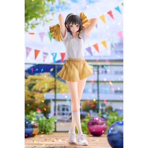 Original Illustration Estatua PVC 1/6 Cheerleader Misaki Illustrated by Jonsun Limited Edition 25 cm