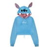 Lilo & Stitch Cropped Sudadera Capucha Stitch