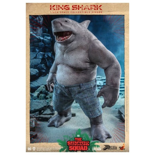 Escuadrón Suicida Figura Movie Masterpiece 1/6 King Shark 35 cm