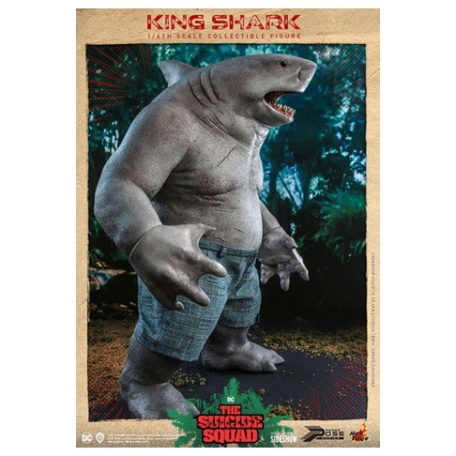 Escuadrón Suicida Figura Movie Masterpiece 1/6 King Shark 35 cm