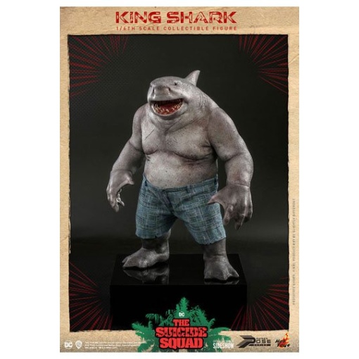 Escuadrón Suicida Figura Movie Masterpiece 1/6 King Shark 35 cm