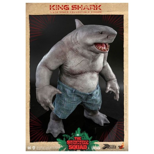 Escuadrón Suicida Figura Movie Masterpiece 1/6 King Shark 35 cm