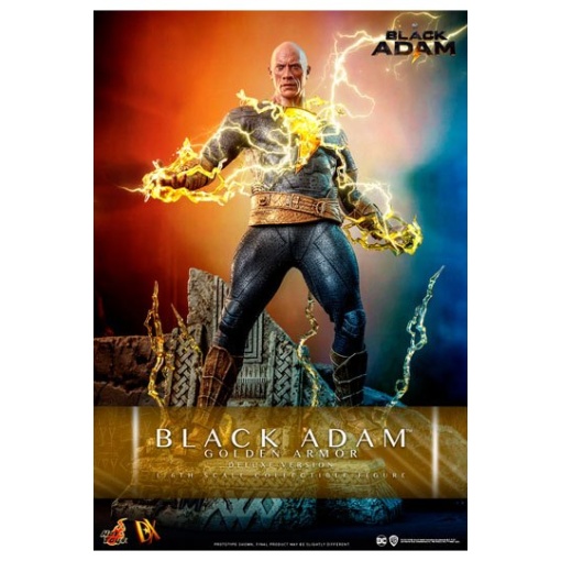 Black Adam Figura DX 1/6 Black Adam (Golden Armor) Deluxe Version 33 cm