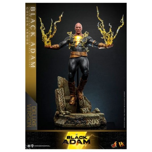 Black Adam Figura DX 1/6 Black Adam (Golden Armor) Deluxe Version 33 cm