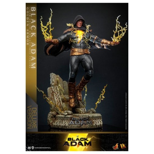 Black Adam Figura DX 1/6 Black Adam (Golden Armor) Deluxe Version 33 cm