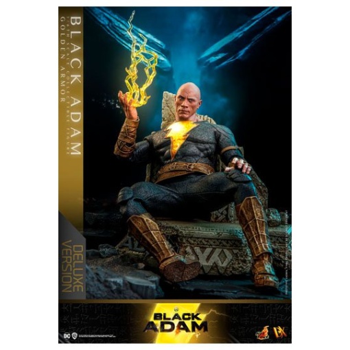 Black Adam Figura DX 1/6 Black Adam (Golden Armor) Deluxe Version 33 cm