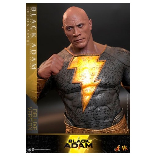 Black Adam Figura DX 1/6 Black Adam (Golden Armor) Deluxe Version 33 cm