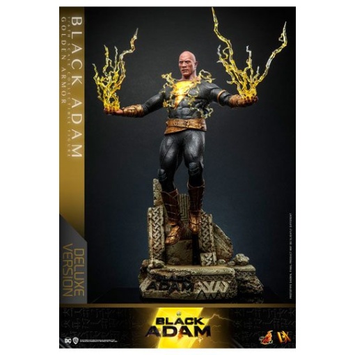 Black Adam Figura DX 1/6 Black Adam (Golden Armor) Deluxe Version 33 cm