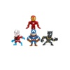 Avengers Pack de 4 Figuras Nano Metalfigs Diecast 6 cm