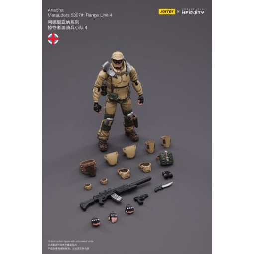 Infinity Tabletop Figura 1/18 Ariadna Marauders 5307th Range Unit 4 12 cm