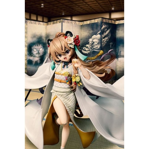 Toradora! Estatua PVC Taiga Aisaka: White Kimono Ver. 22 cm