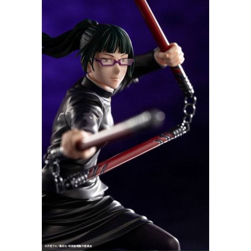 Jujutsu Kaisen Estatua ARTFXJ PVC 1/8 Maki Zen'in Bonus Edition 21 cm