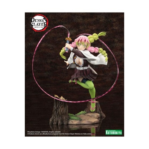 Demon Slayer: Kimetsu no Yaiba Estatua ARTFXJ PVC 1/8 Mitsuri Kanroji Bonus Edition 25 cm