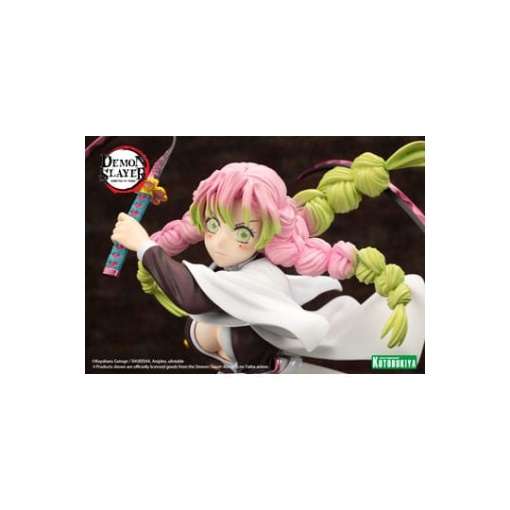 Demon Slayer: Kimetsu no Yaiba Estatua ARTFXJ PVC 1/8 Mitsuri Kanroji Bonus Edition 25 cm