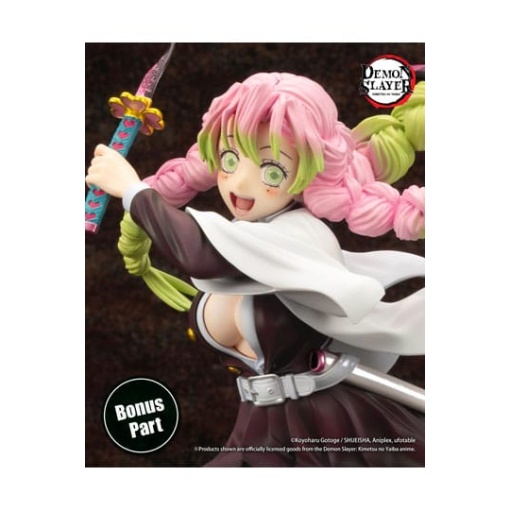 Demon Slayer: Kimetsu no Yaiba Estatua ARTFXJ PVC 1/8 Mitsuri Kanroji Bonus Edition 25 cm