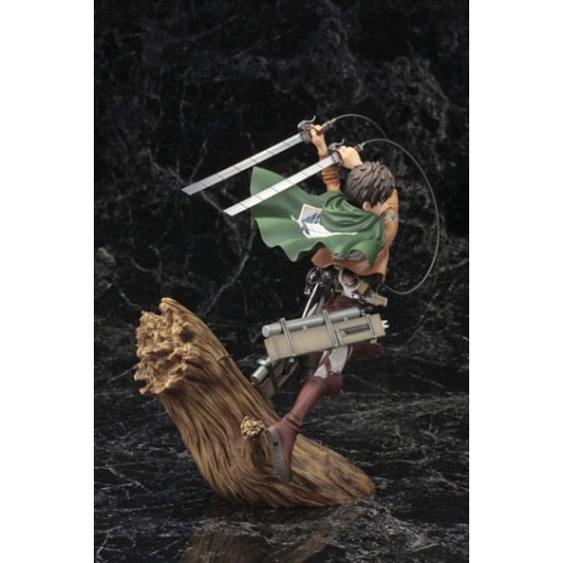 Attack on Titan Estatua ARTFXJ PVC 1/8 Eren Yeager Renewal Package Ver. 26 cm