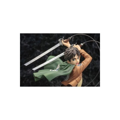 Attack on Titan Estatua ARTFXJ PVC 1/8 Eren Yeager Renewal Package Ver. 26 cm