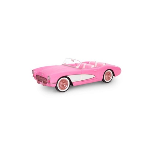 Barbie The Movie Vehículo Pink Corvette Convertible