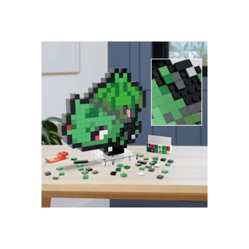 Pokémon Kit de Construcción MEGA Bulbasaur Pixel Art