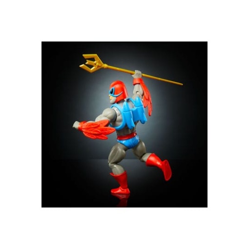 Masters of the Universe Origins Figuras Cartoon Collection: Stratos 14 cm - Embalaje dañado