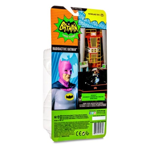 DC Retro Figura Batman 66 Radioactive Batman 15 cm