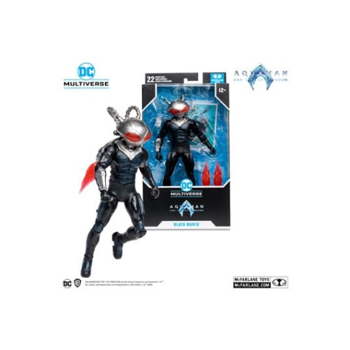 Aquaman y el Reino Perdido Figura DC Multiverse Black Manta 18 cm