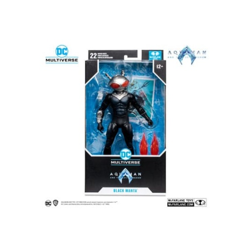 Aquaman y el Reino Perdido Figura DC Multiverse Black Manta 18 cm