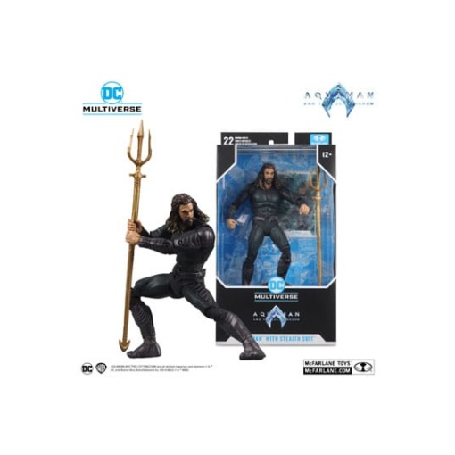 Aquaman y el Reino Perdido Figura DC Multiverse Aquaman with Stealth Suit 18 cm