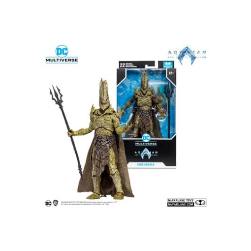 Aquaman y el Reino Perdido Figura DC Multiverse King Kordax 18 cm