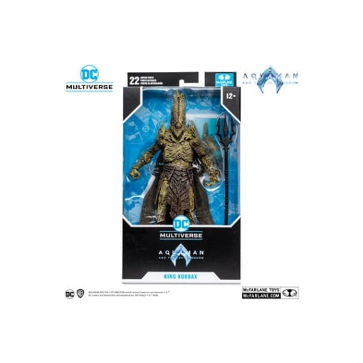 Aquaman y el Reino Perdido Figura DC Multiverse King Kordax 18 cm