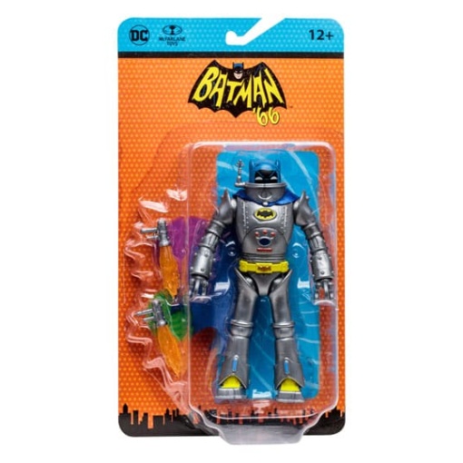 DC Retro Figura Batman 66 Robot Batman (Comic) 15 cm