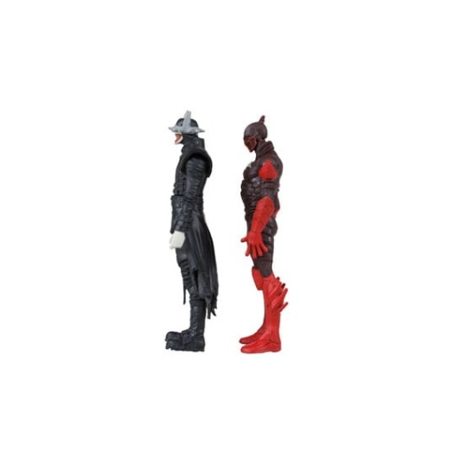 DC Direct Gaming Figuras & Cómic Batman Who Laughs & Red Death (Dark Nights Metal #1) 8 cm