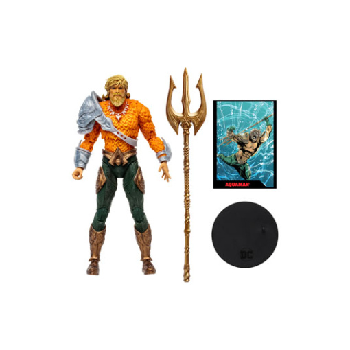 DC Direct Page Punchers Figura & Cómic Aquaman (Aquaman) 18 cm