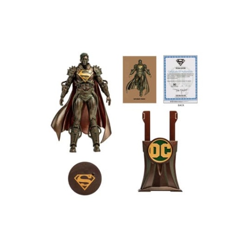 DC Multiverse Figura Superboy Prime (Patina) (Gold Label) 18 cm