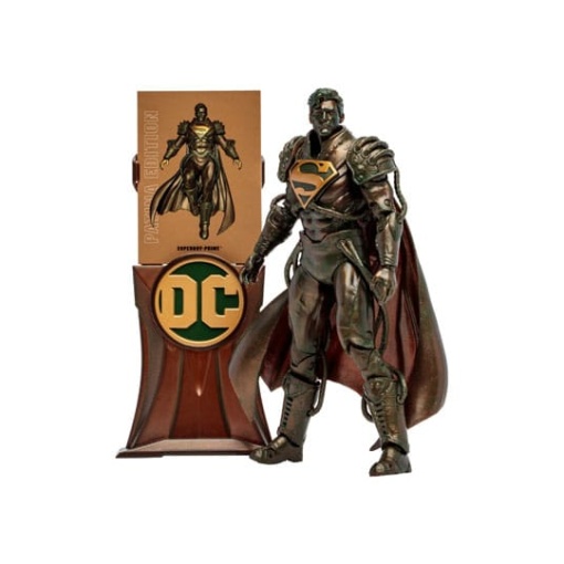 DC Multiverse Figura Superboy Prime (Patina) (Gold Label) 18 cm