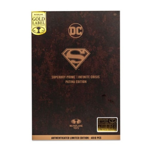 DC Multiverse Figura Superboy Prime (Patina) (Gold Label) 18 cm