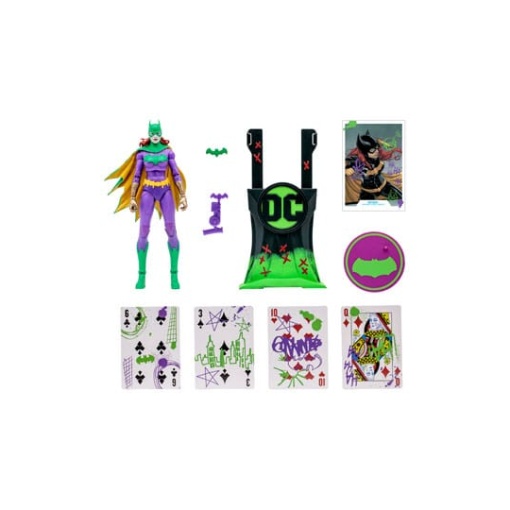 DC Multiverse Figura Batgirl Jokerized (Three Jokers) (Gold Label) 18 cm