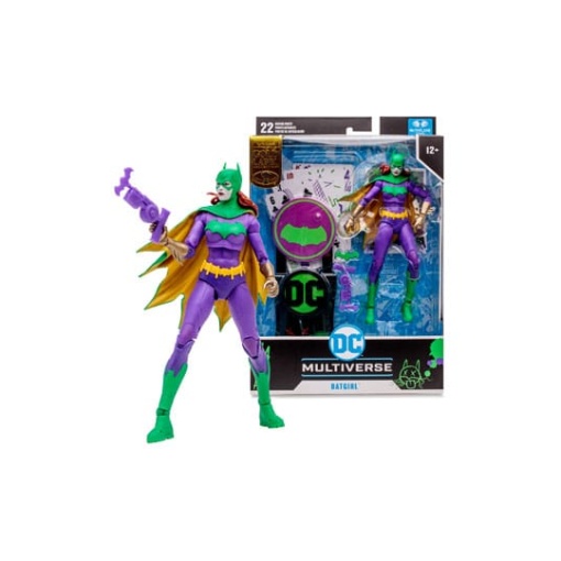 DC Multiverse Figura Batgirl Jokerized (Three Jokers) (Gold Label) 18 cm