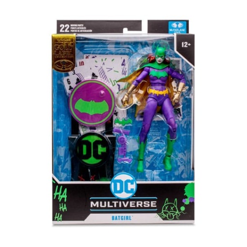 DC Multiverse Figura Batgirl Jokerized (Three Jokers) (Gold Label) 18 cm